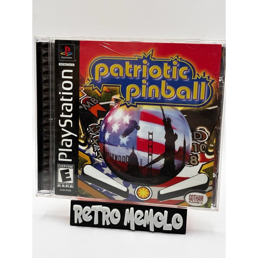 Patriotic Pinball (PlayStation 1, PS1) Complete CIB